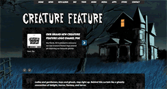 Desktop Screenshot of creaturefeaturemusic.com